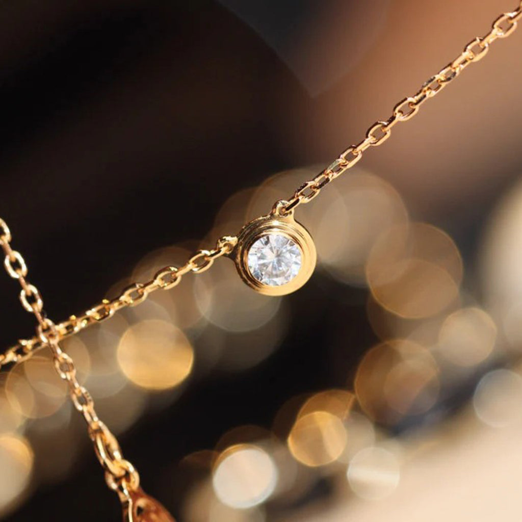 [OAK JURI]DAMOUR DIAMOND NECKLACE