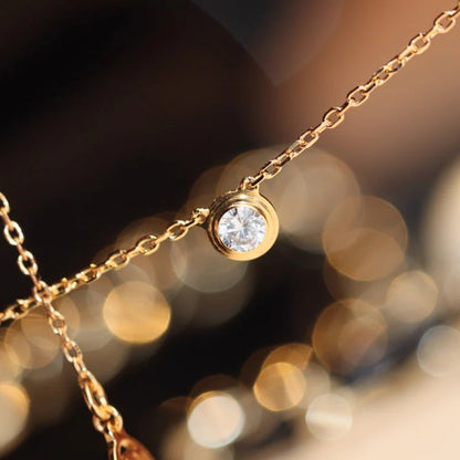 [OAK JURI]DAMOUR DIAMOND NECKLACE