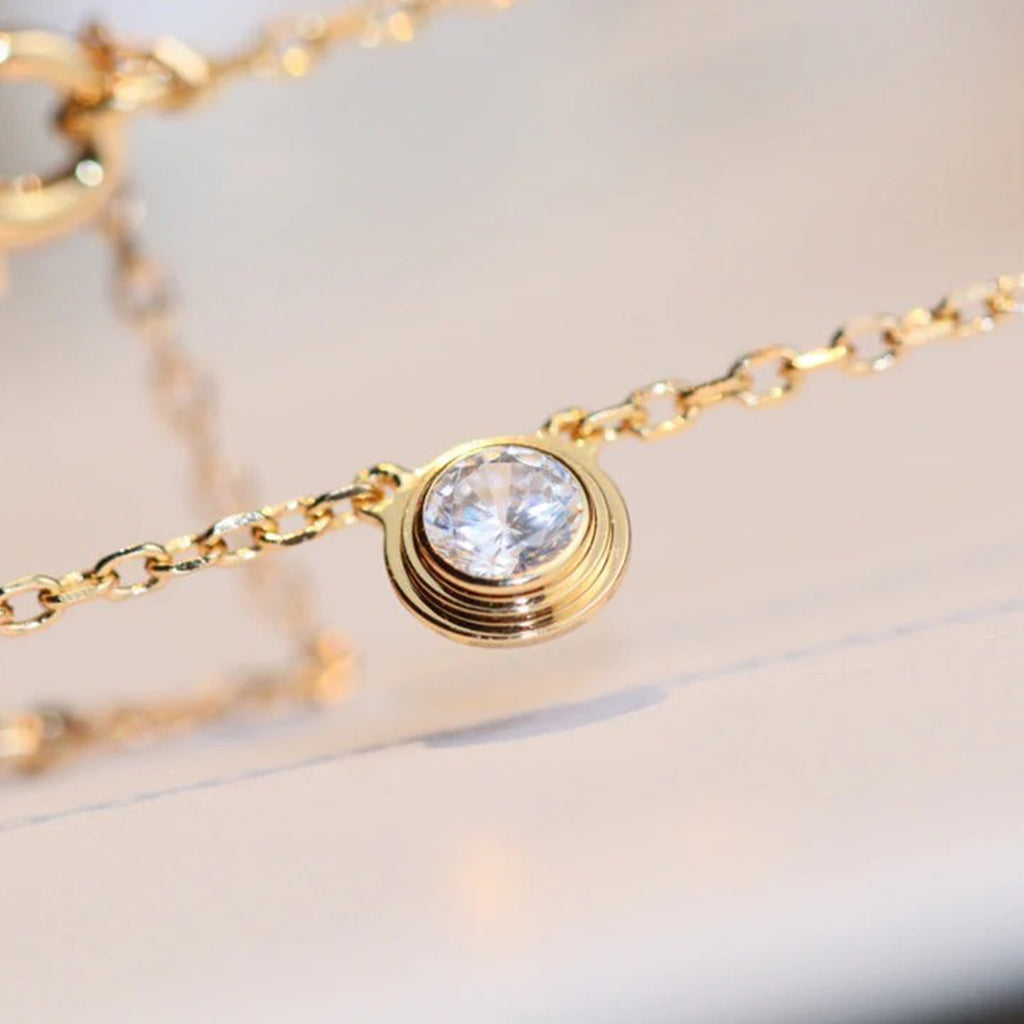 [OAK JURI]DAMOUR DIAMOND NECKLACE