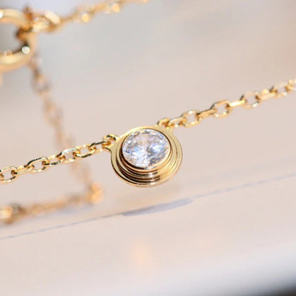 [OAK JURI]DAMOUR DIAMOND NECKLACE