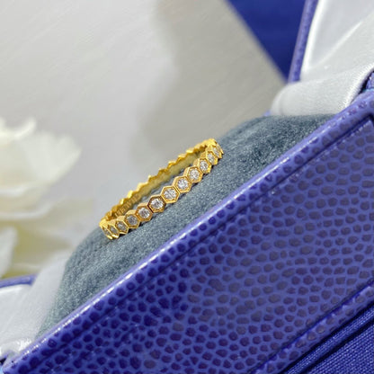 [OAK JURI]BEE LOVE DIAMOND PAVED SMALL RING