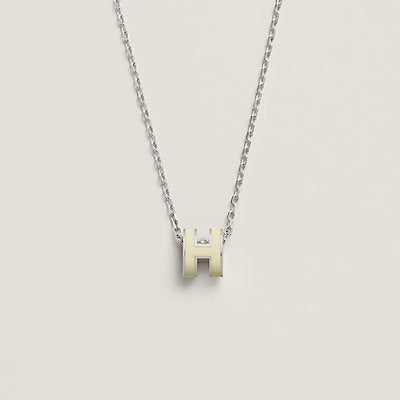 [OAK JURI]HM CLIC YELLOW ENAMEL GOLD NECKLACE