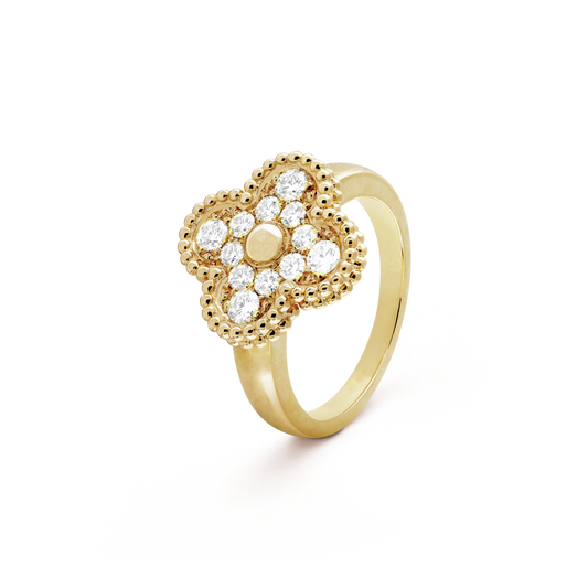 [OAK JURI]CLOVER DIAMOND RING