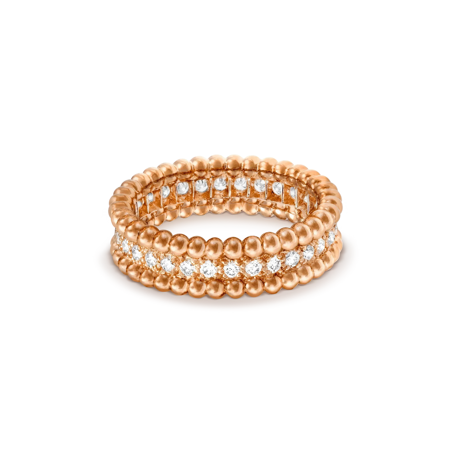 [OAK JURI]PERLEE DIAMOND ROSE GOLD RING