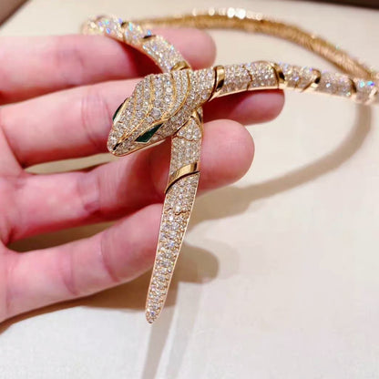 [OAK JURI]HAUTE COUTURE GOLD SERPENTI NECKLACE