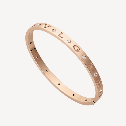 [OAK JURI]ZERO 1 PINK GOLD 12 DIAMONDS BRACELET