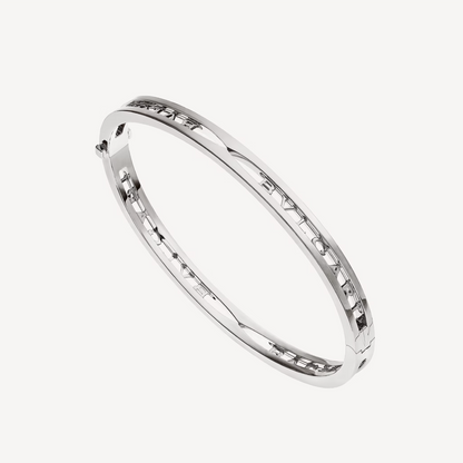 [OAK JURI]ZERO 1 SPIRAL LOGO SILVER BRACELET