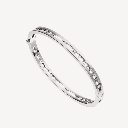 [OAK JURI]ZERO 1 SPIRAL LOGO SILVER BRACELET