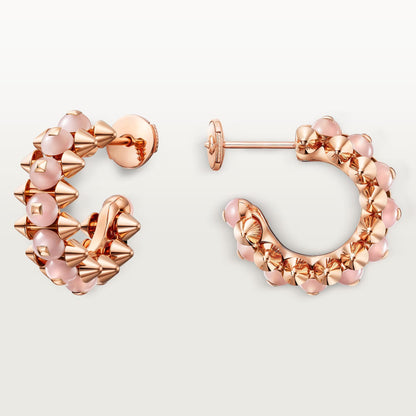 [OAK JURI]CLASH 7.9MM AGATE CHALCEDONY EARRINGS