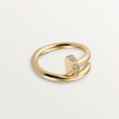[OAK JURI]JUSTE RING 2.6MM HALF DIAMOND