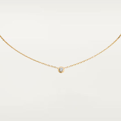 [OAK JURI]DAMOUR DIAMOND NECKLACE