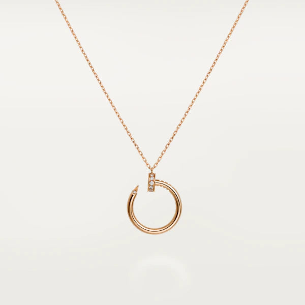 [OAK JURI]JUSTE NECKLACE PINK GOLD
