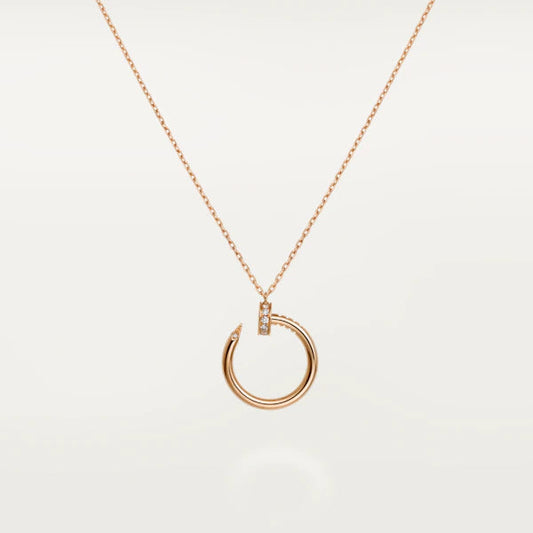 [OAK JURI]JUSTE NECKLACE PINK GOLD
