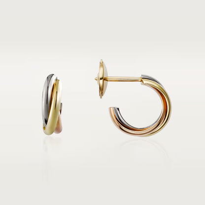 [OAK JURI]TRINITY ON DIAMOND MINI EARRINGS