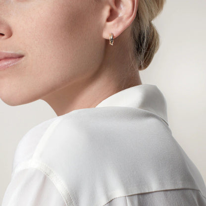 [OAK JURI]TRINITY ON DIAMOND MINI EARRINGS