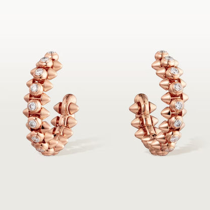 [OAK JURI]CLASH FULL DIAMOND MEDIUM EARRINGS