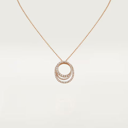 [OAK JURI]ETINCELLE  FULL DIAMOND NECKLACE