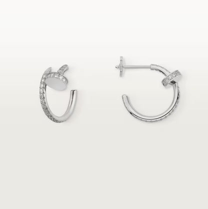 [OAK JURI]JUSTE FULL DIAMOND SMALL EARRINGS