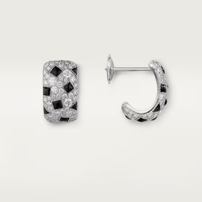 [OAK JURI]PANTHERE MINI FULL DIAMOND EARRINGS
