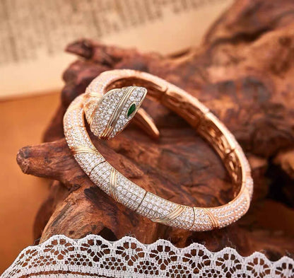 [OAK JURI]HAUTE COUTURE GOLD SERPENTI BRACELET