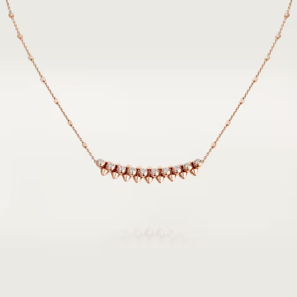 [OAK JURI]CLASH  MEDIUM DIAMOND NECKLACE