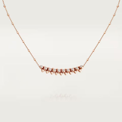 [OAK JURI]CLASH  MEDIUM DIAMOND NECKLACE