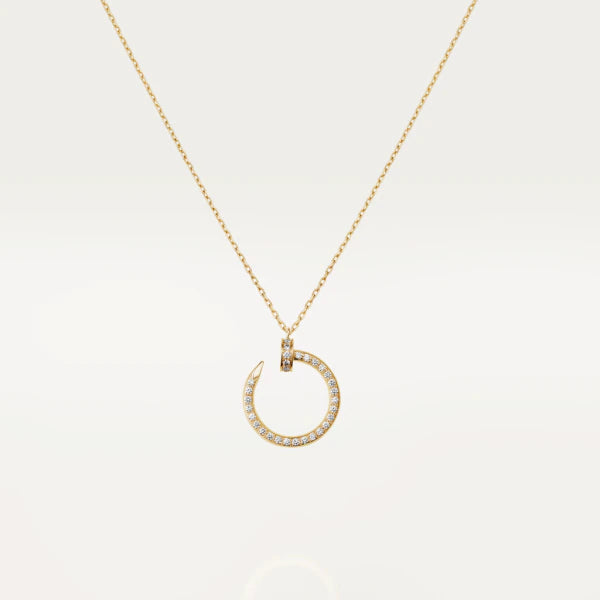 [OAK JURI]JUSTE NECKLACE GOLD DIAMONDS