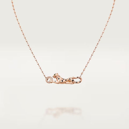 [OAK JURI]PANTHERE FULL DIAMOND NECKLACE