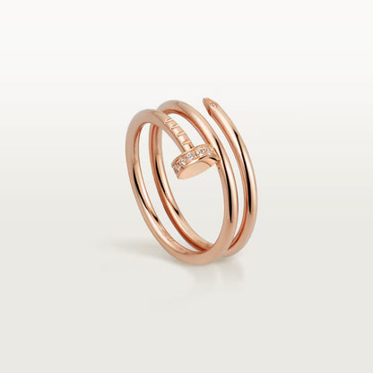 [OAK JURI]JUSTE RING 4.8MM HALF DIAMOND