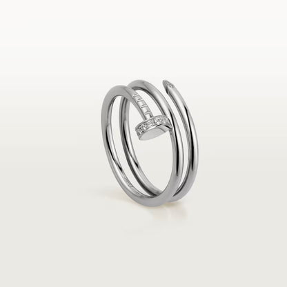 [OAK JURI]JUSTE RING 4.8MM HALF DIAMOND