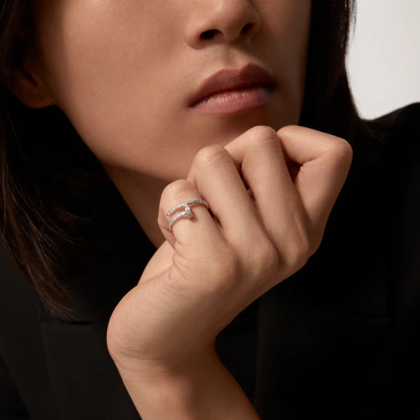 [OAK JURI]JUSTE RING 1.8MM SILVER DIAMONDS