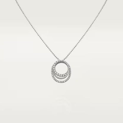[OAK JURI]ETINCELLE  FULL DIAMOND NECKLACE