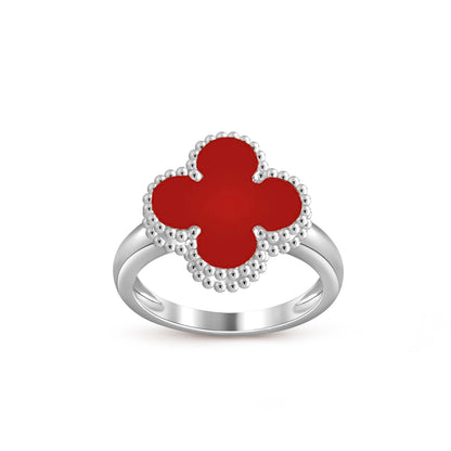 [OAK JURI]CLOVER SILVER RING COLLECTION
