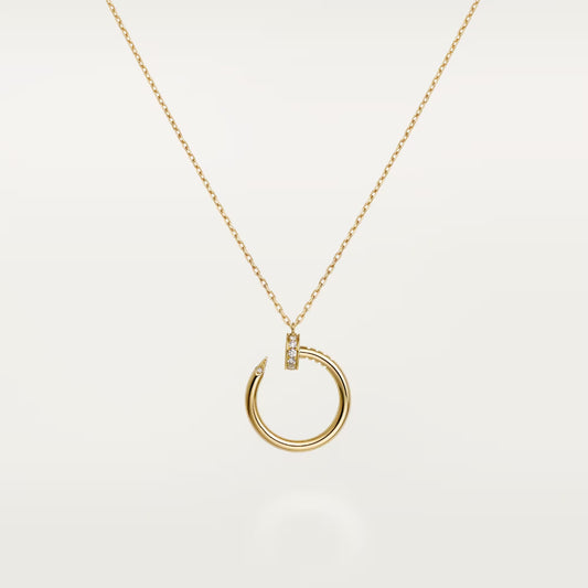 [OAK JURI]JUSTE NECKLACE HALF DIAMOND