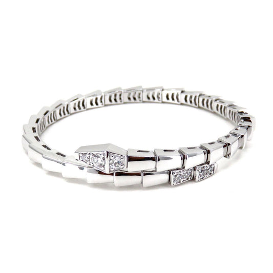 [OAK JURI]SERPENTI BRACELET DIAMONDS SILVER