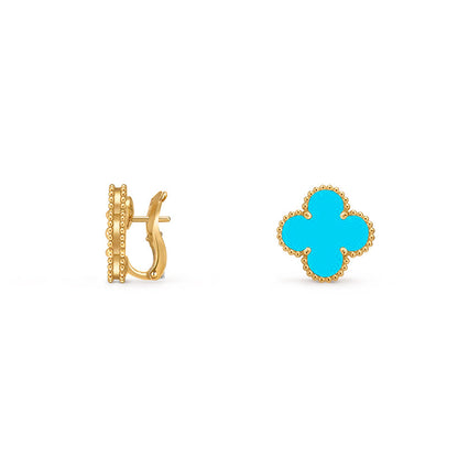 [OAK JURI]CLOVER 15MM MOP EARRINGS COLLECTION