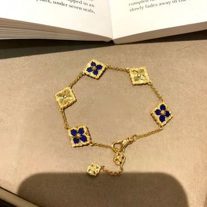 [OAK JURI]OPERA 5 MOTIFS TULLE ENAMEL BRACELET