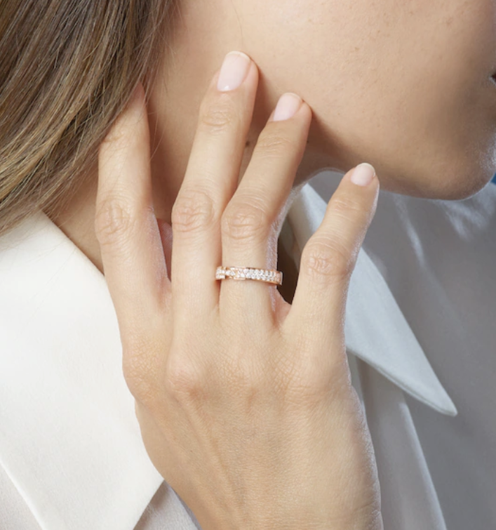 [OAK JURI]ALLIANCE LIENS VIDENCE PAVED DIAMOND 4MM RING
