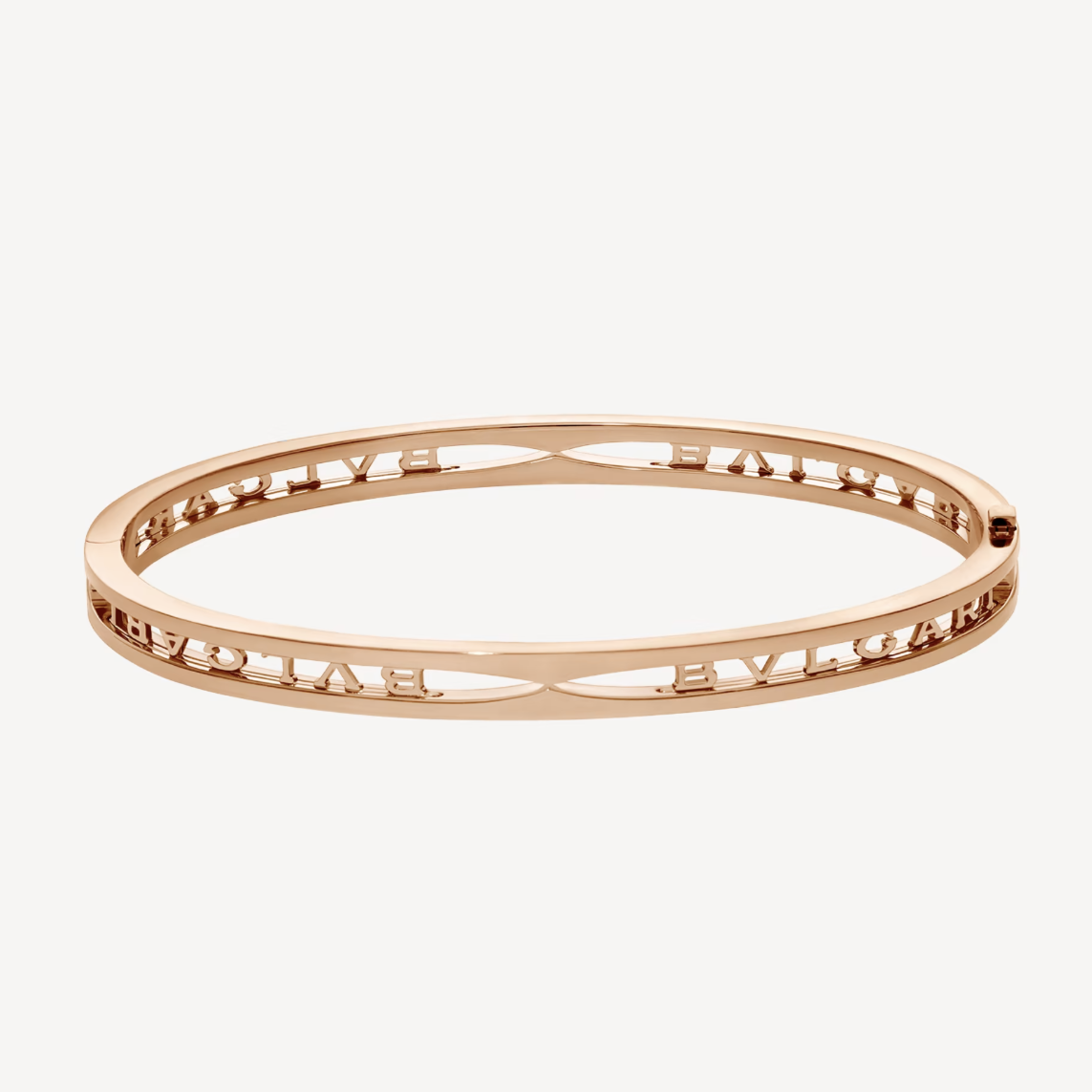 [OAK JURI]ZERO 1 SPIRAL LOGO PINK GOLD BRACELET