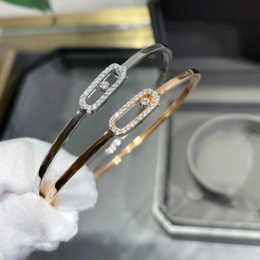 [OAK JURI]Move Uno pavé flex bangle medium