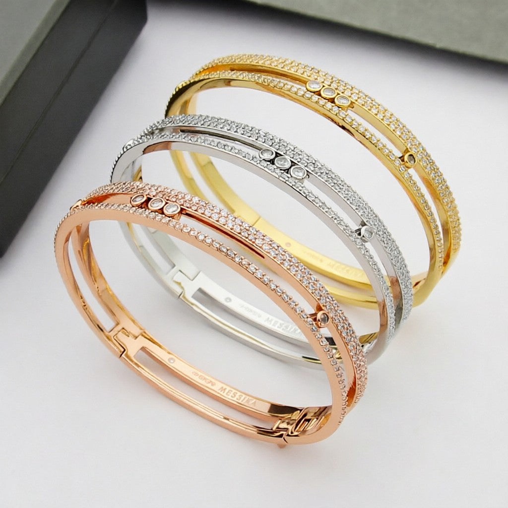 [OAK JURI]Move Romane pavé bangle