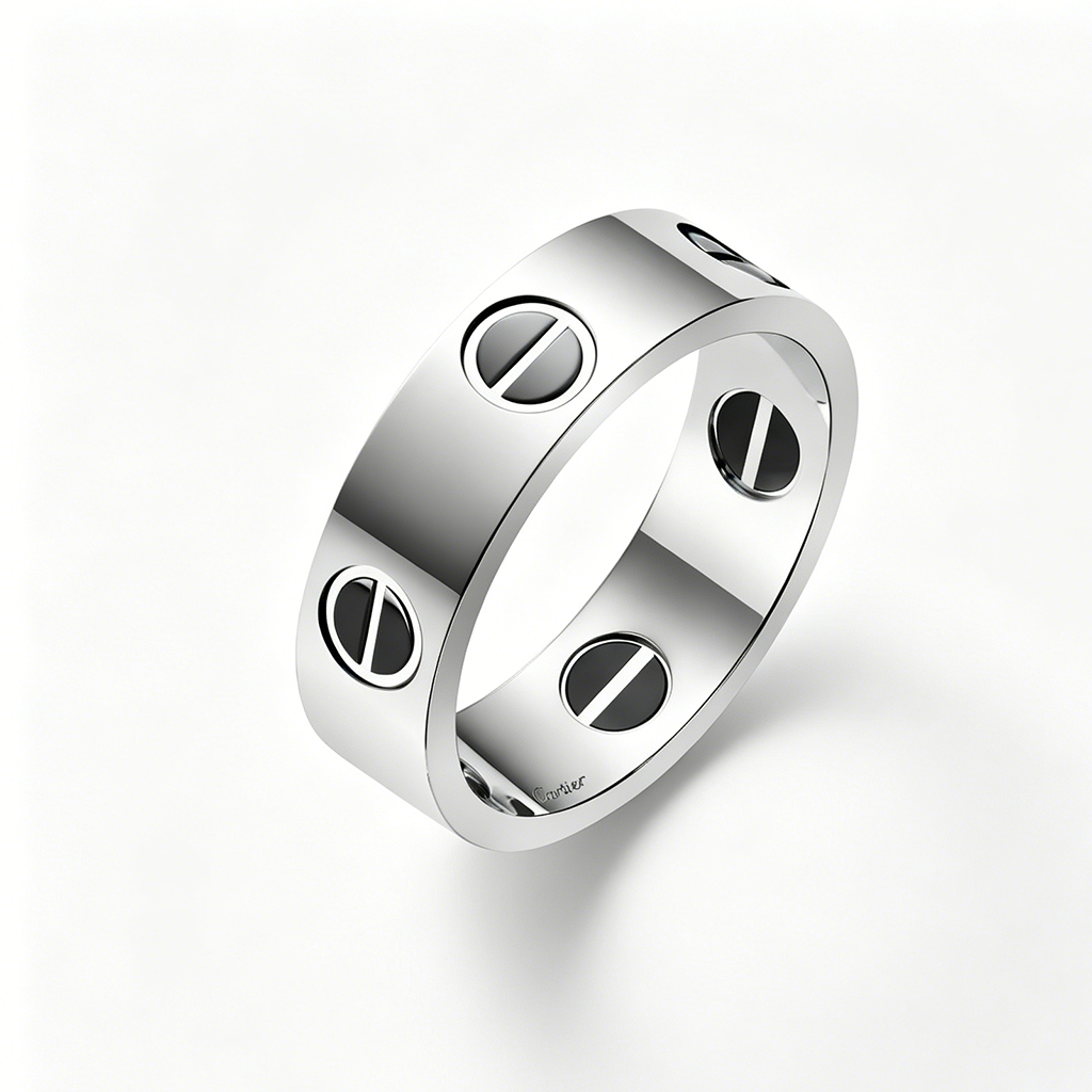 [OAK JURI]LOVE RING 5.5MM NO DIAMONDS  CERAMIC