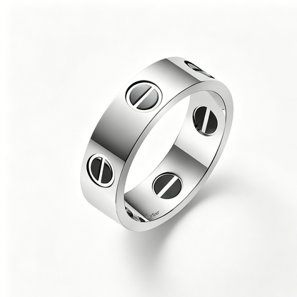 [OAK JURI]LOVE RING 5.5MM NO DIAMONDS  CERAMIC