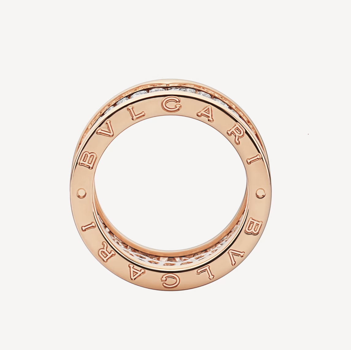 [OAK JURI]ZERO 1 WITH PAVED DIAMONDS ON THE SPIRAL RING