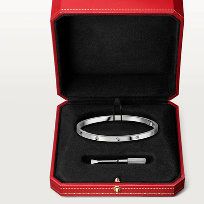 [OAK JURI]LOVE BRACELET 3.65MM 10 DIAMONDS