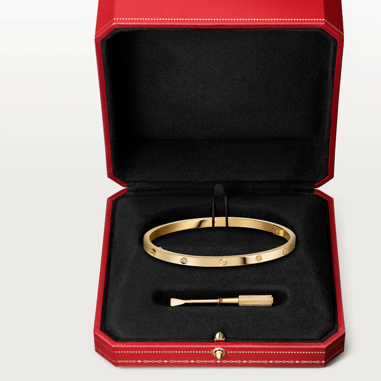 [OAK JURI]LOVE BRACELET 3.65MM 6 DIAMONDS