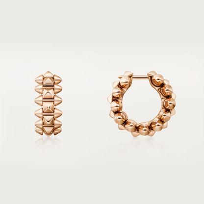 [OAK JURI]CLASH MINI HOOP EARRINGS