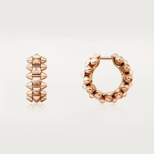 [OAK JURI]CLASH MINI HOOP EARRINGS