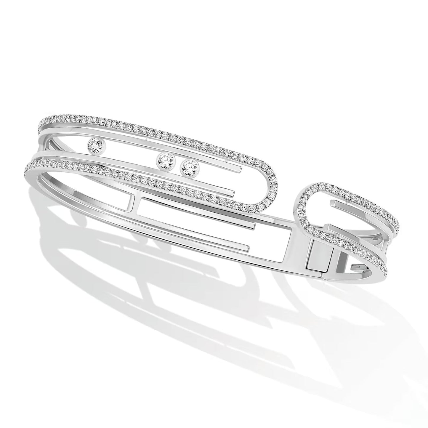 [OAK JURI]MOVE 10TH PAVED DIAMOND BRACELET