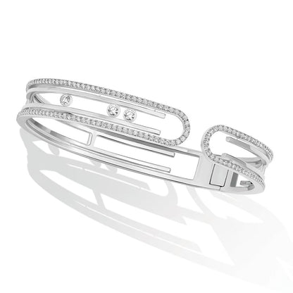 [OAK JURI]MOVE 10TH PAVED DIAMOND BRACELET